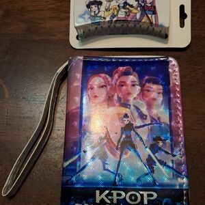 KPOP Themed Tablet Sleeve - Purple and Blue